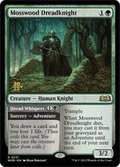 Mosswood Dreadknight // Dread Whispers [Wilds of Eldraine Prerelease Promos] | The Time Vault CA