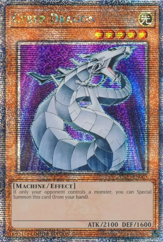 Cyber Dragon [TN23-EN005] Quarter Century Secret Rare | The Time Vault CA