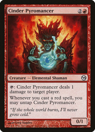Cinder Pyromancer [Duels of the Planeswalkers] | The Time Vault CA