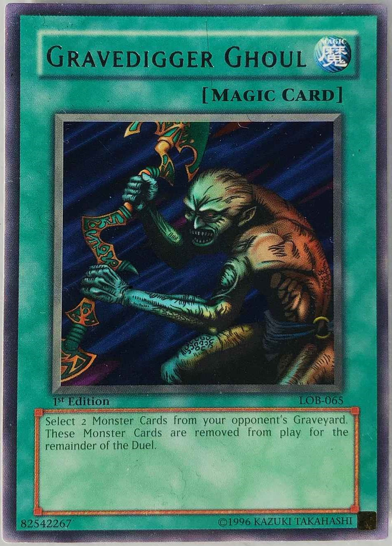 Gravedigger Ghoul [LOB-065] Rare | The Time Vault CA