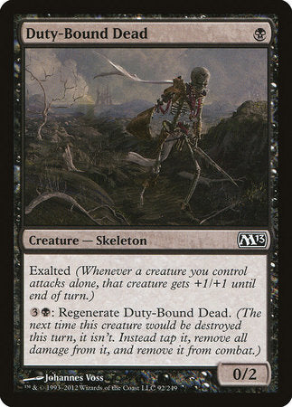 Duty-Bound Dead [Magic 2013] | The Time Vault CA