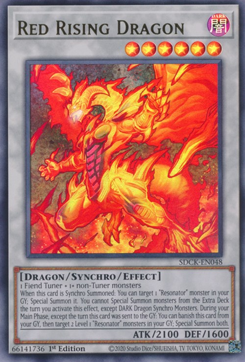 Red Rising Dragon [SDCK-EN048] Ultra Rare | The Time Vault CA