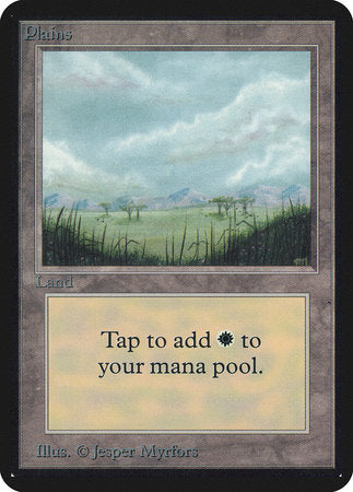 Plains (B) [Limited Edition Alpha] | The Time Vault CA