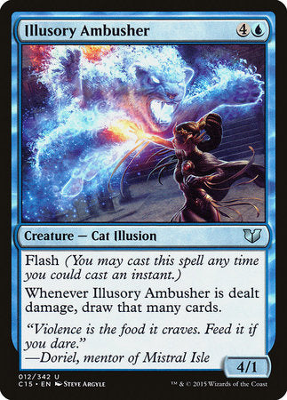 Illusory Ambusher [Commander 2015] | The Time Vault CA