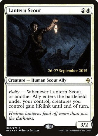 Lantern Scout [Battle for Zendikar Promos] | The Time Vault CA