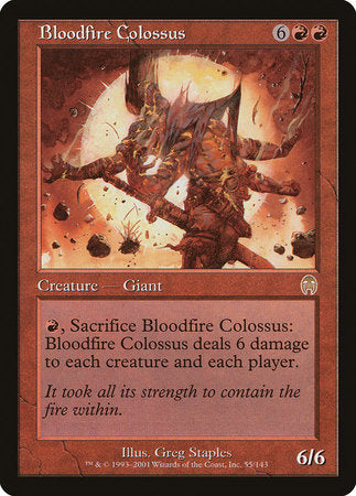 Bloodfire Colossus [Apocalypse] | The Time Vault CA