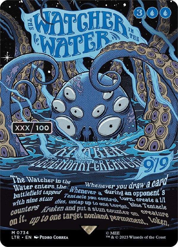 The Watcher in the Water (Borderless Poster) (Serialized) [The Lord of the Rings: Tales of Middle-Earth] | The Time Vault CA