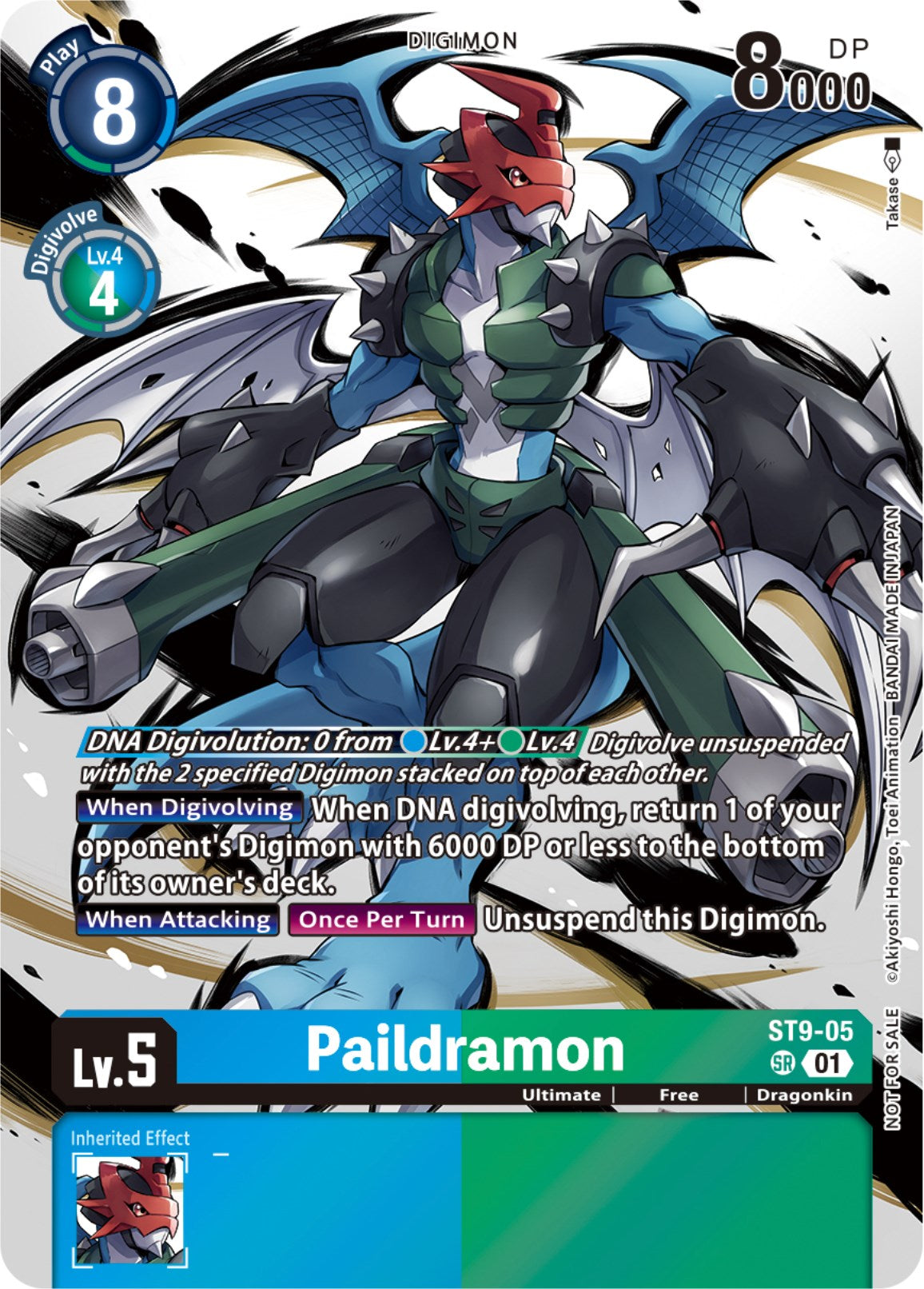 Paildramon [ST9-05] (Tamer Party Pack -The Beginning-) [Starter Deck: Ultimate Ancient Dragon] | The Time Vault CA