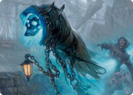 Nebelgast Intruder Art Card [Innistrad: Midnight Hunt Art Series] | The Time Vault CA