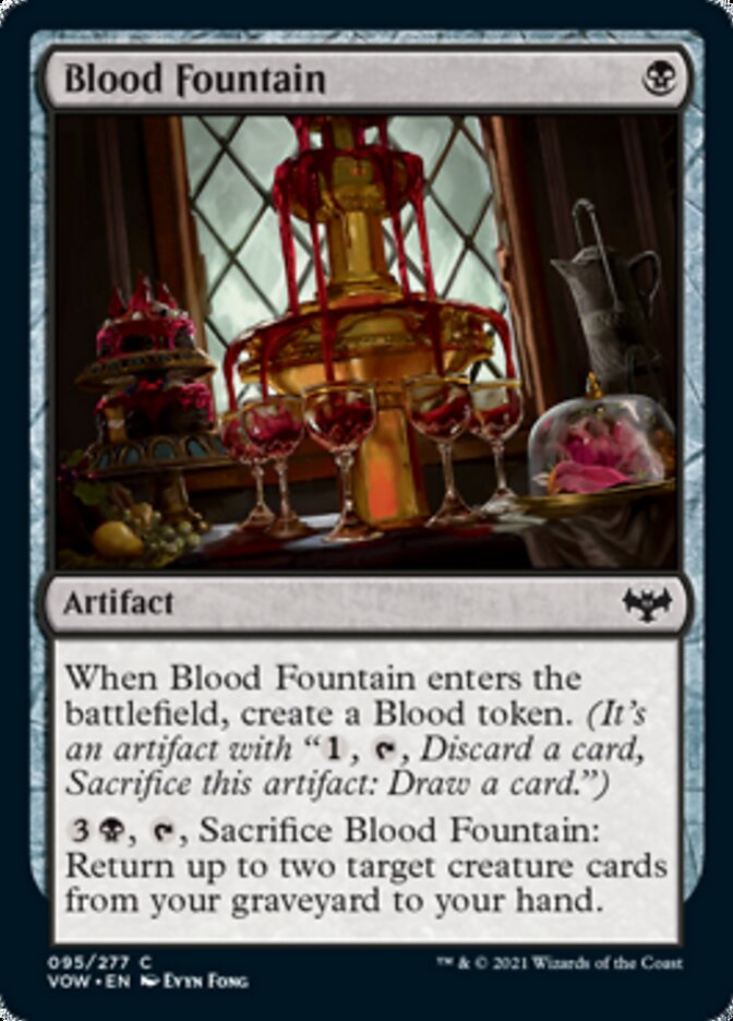Blood Fountain [Innistrad: Crimson Vow] | The Time Vault CA