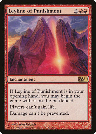 Leyline of Punishment [Magic 2011] | The Time Vault CA