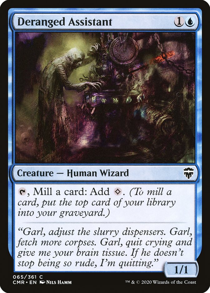 Deranged Assistant [Commander Legends] | The Time Vault CA