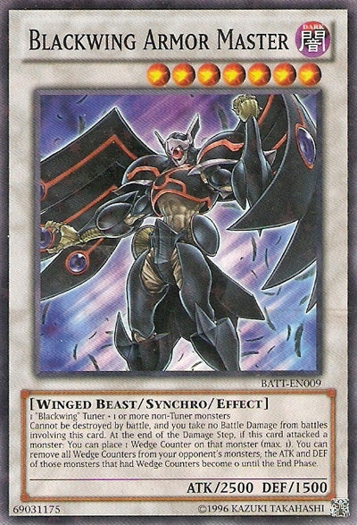 Blackwing Armor Master [BATT-EN009] Starfoil Rare | The Time Vault CA