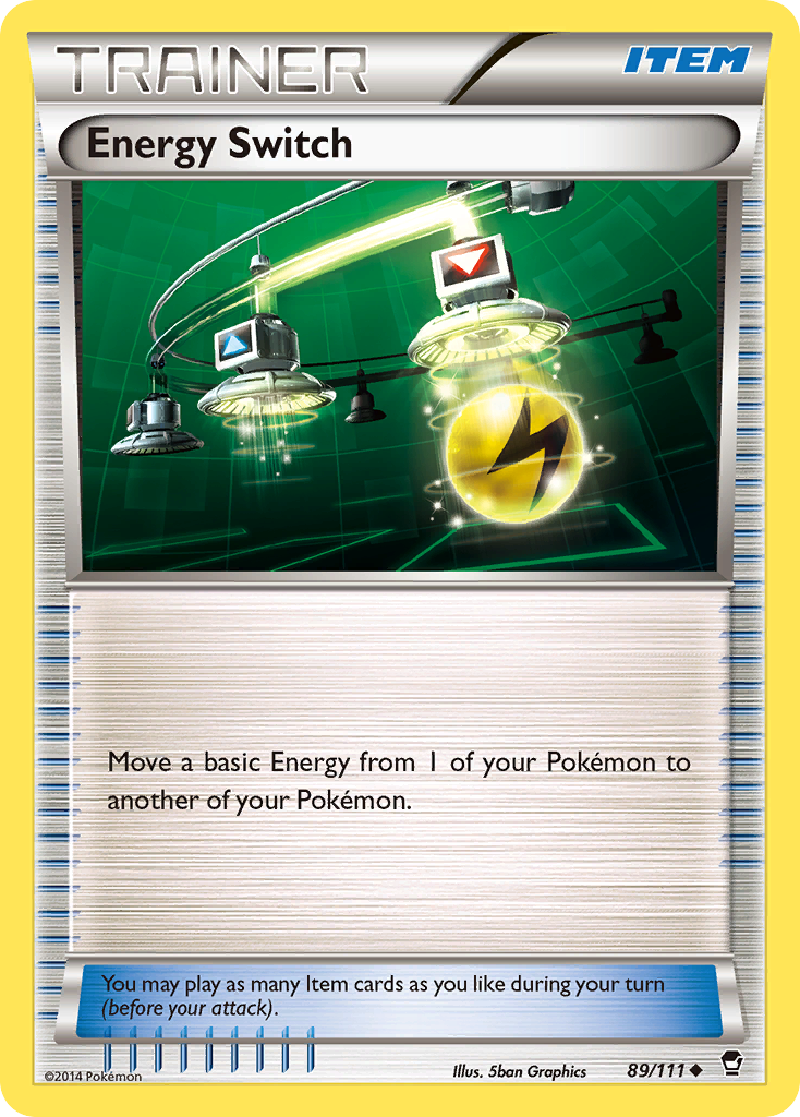 Energy Switch (89/111) [XY: Furious Fists] | The Time Vault CA