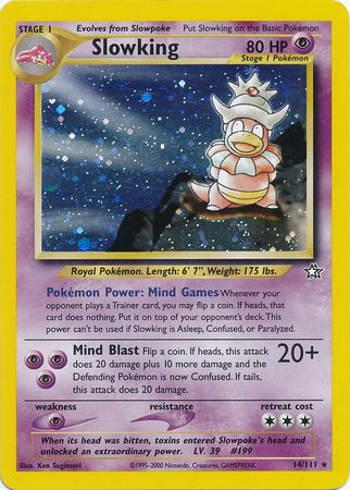 Slowking (14/111) [Neo Genesis Unlimited] | The Time Vault CA