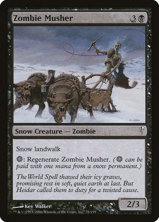 Zombie Musher [Coldsnap] | The Time Vault CA