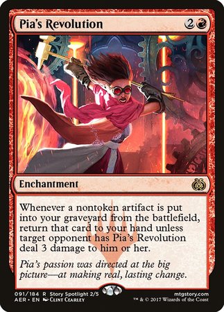 Pia's Revolution [Aether Revolt] | The Time Vault CA
