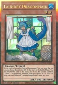 Laundry Dragonmaid [MAGO-EN021] Gold Rare | The Time Vault CA