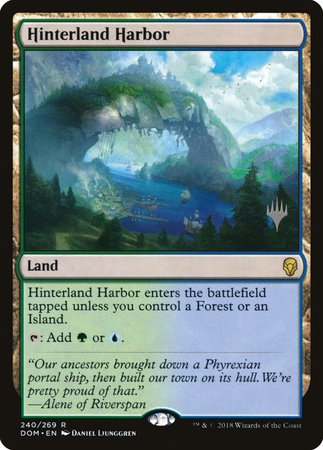 Hinterland Harbor [Dominaria Promos] | The Time Vault CA