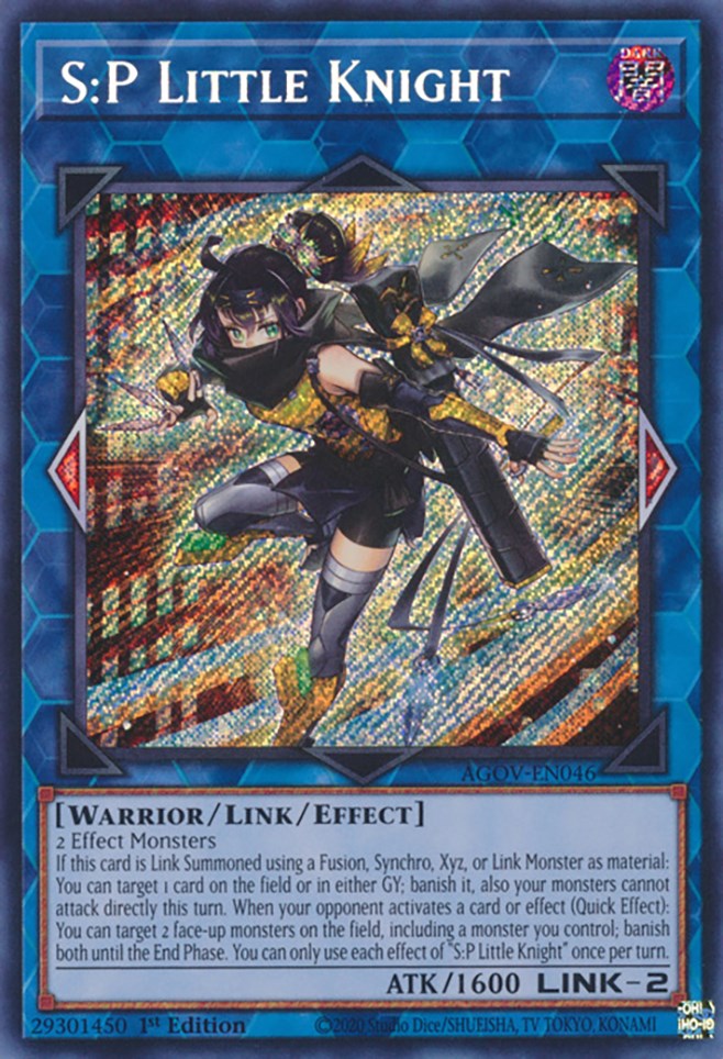 S:P Little Knight [AGOV-EN046] Secret Rare | The Time Vault CA