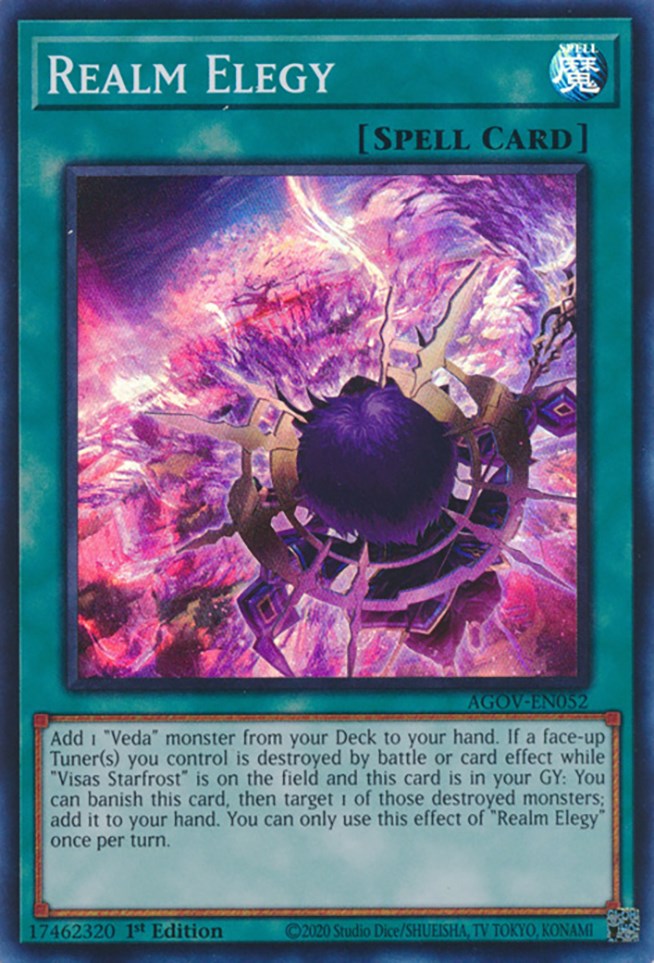Realm Elegy [AGOV-EN052] Super Rare | The Time Vault CA