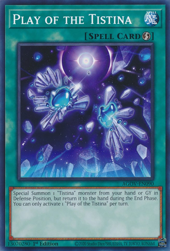 Play of the Tistina [AGOV-EN090] Common | The Time Vault CA
