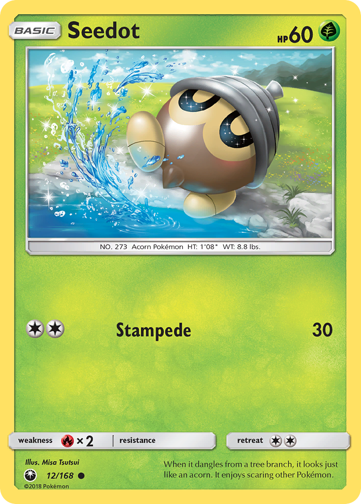 Seedot (12/168) [Sun & Moon: Celestial Storm] | The Time Vault CA