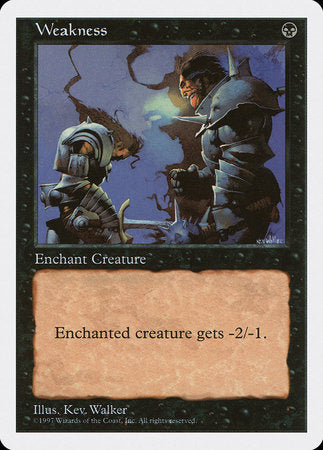 Weakness [Fifth Edition] | The Time Vault CA