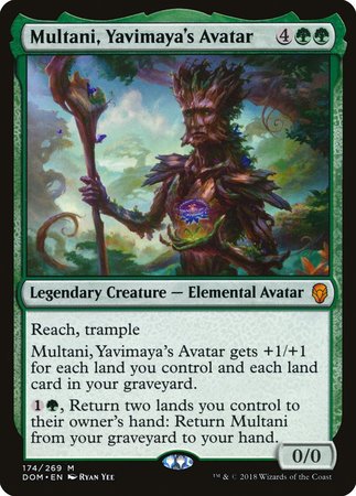 Multani, Yavimaya's Avatar [Dominaria] | The Time Vault CA