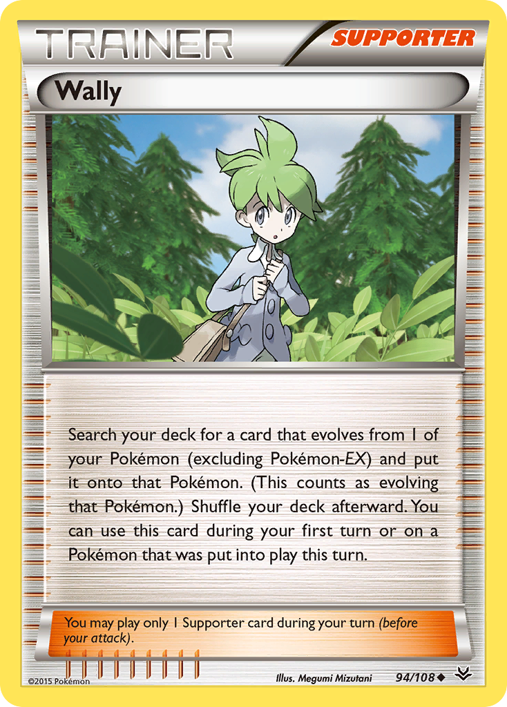Wally (94/108) [XY: Roaring Skies] | The Time Vault CA