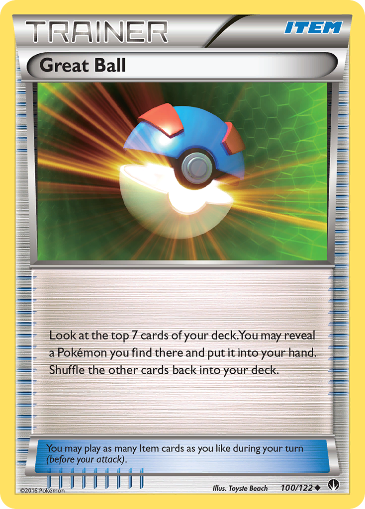 Great Ball (100/122) [XY: BREAKpoint] | The Time Vault CA