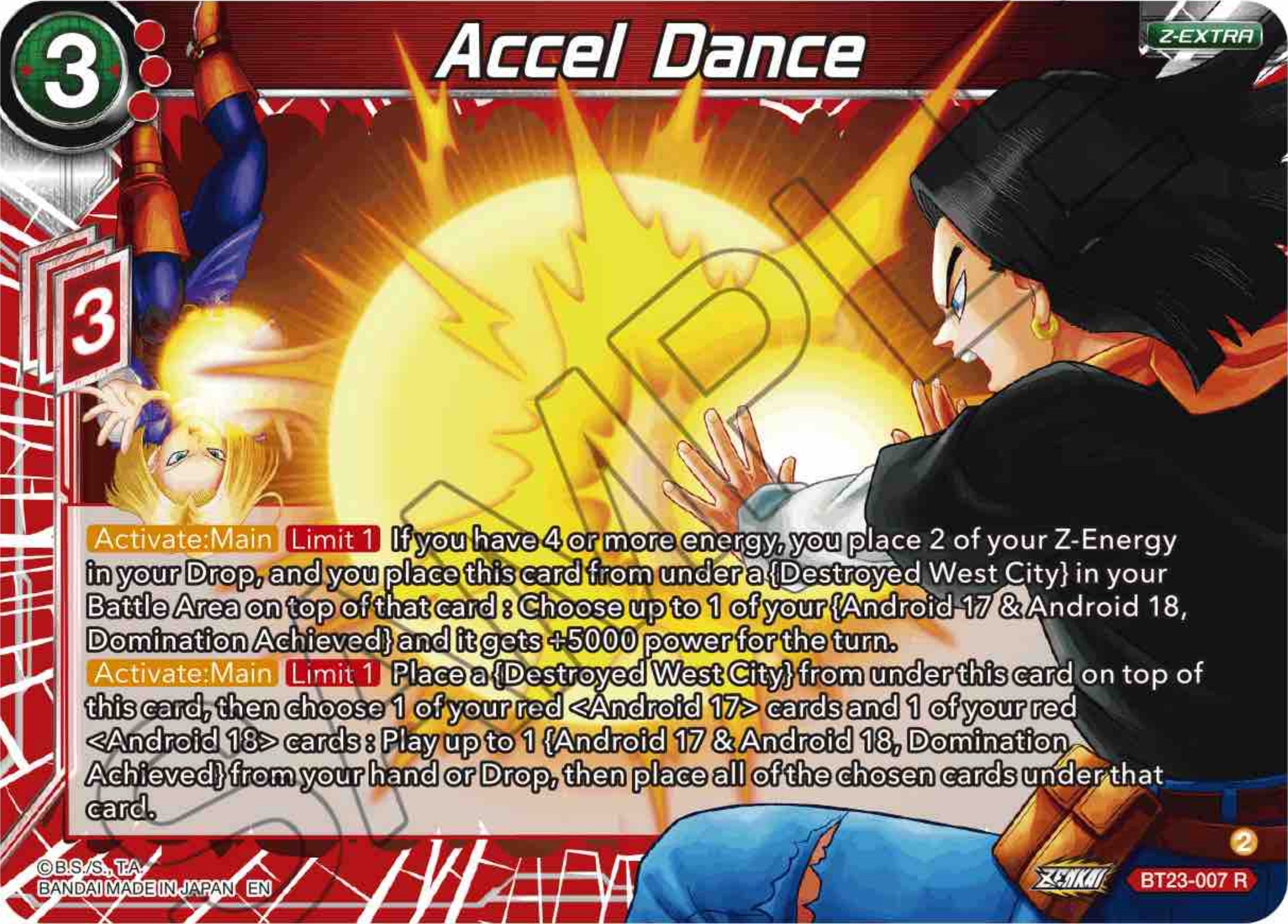 Accel Dance (BT23-007) [Perfect Combination] | The Time Vault CA