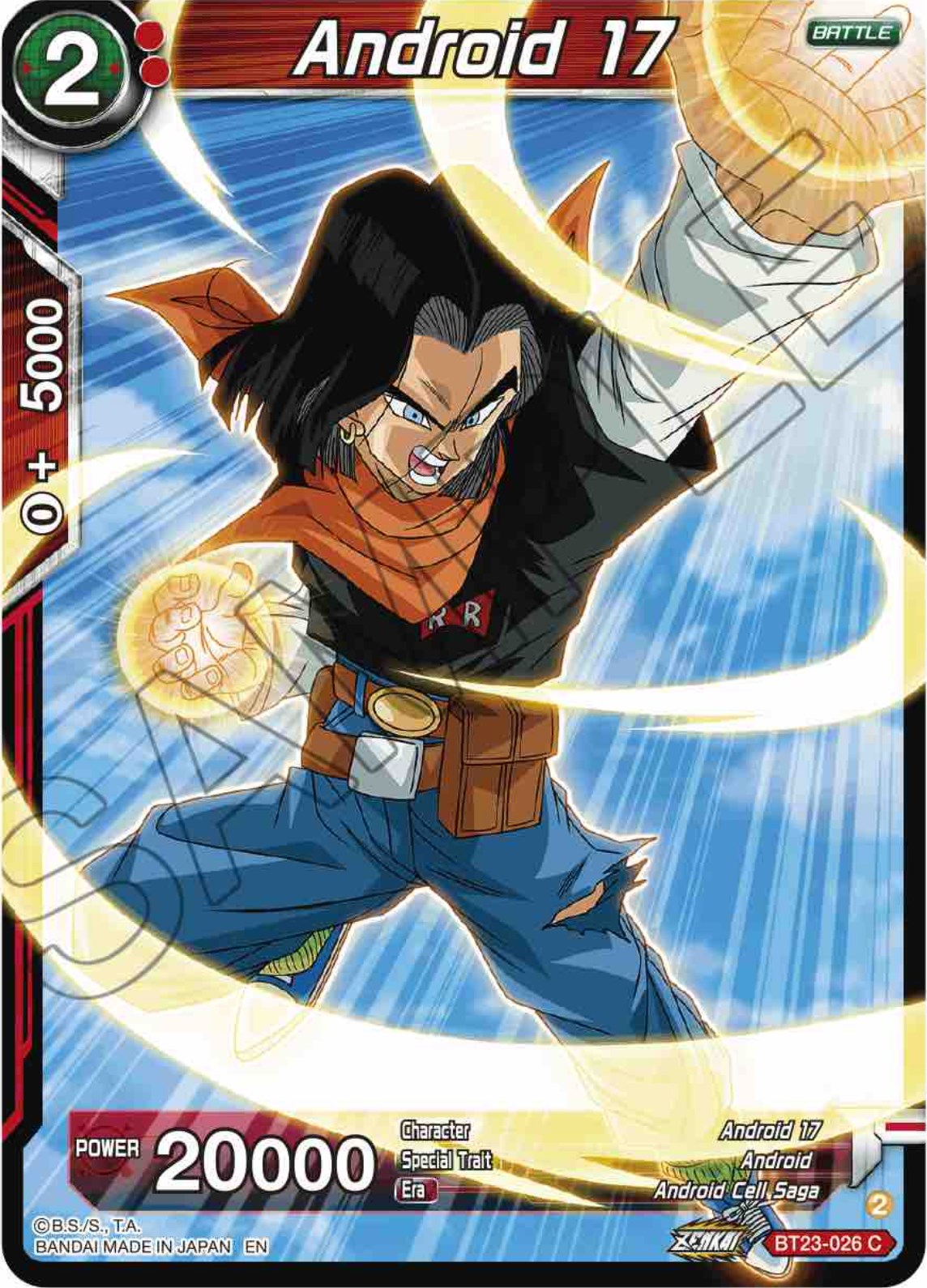 Android 17 (BT23-026) [Perfect Combination] | The Time Vault CA