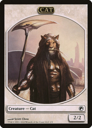 Cat Token [Scars of Mirrodin Tokens] | The Time Vault CA