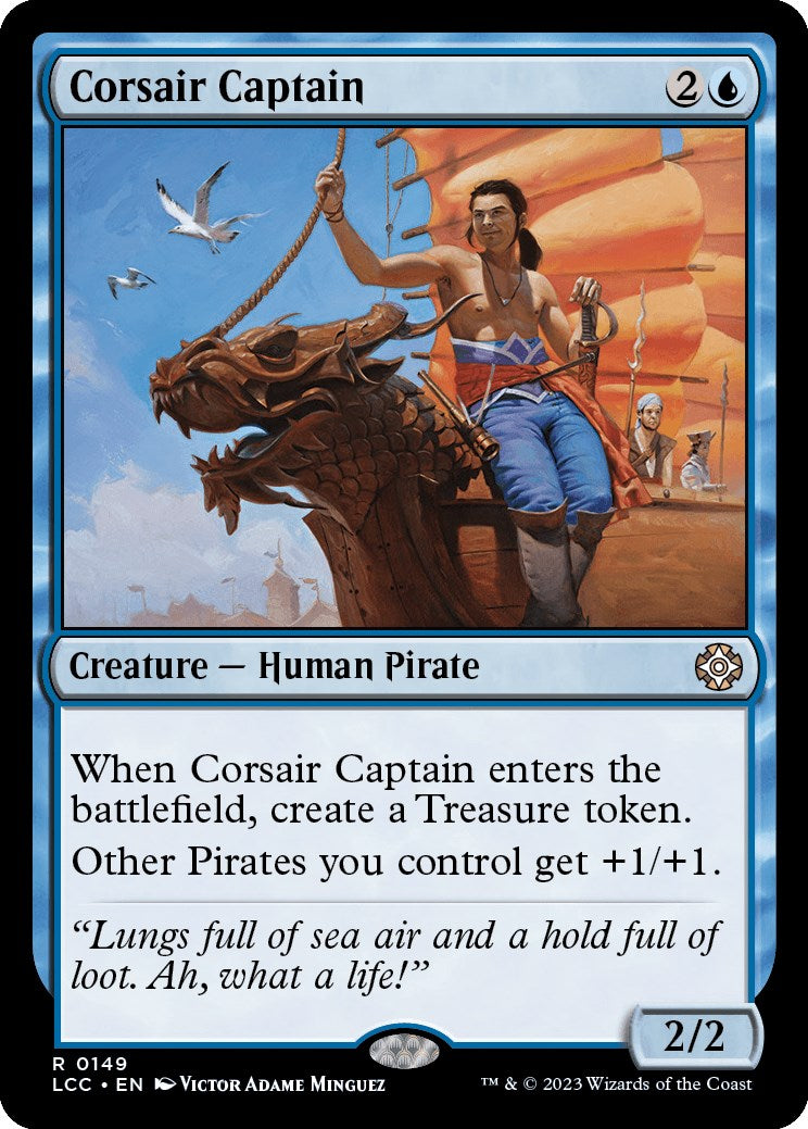 Corsair Captain [The Lost Caverns of Ixalan Commander] | The Time Vault CA