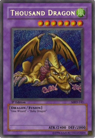 Thousand Dragon [MRD-143] Secret Rare | The Time Vault CA