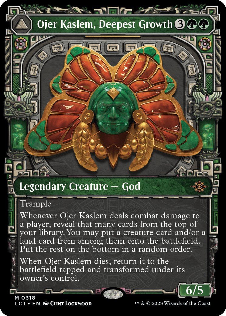 Ojer Kaslem, Deepest Growth (Showcase) [The Lost Caverns of Ixalan] | The Time Vault CA