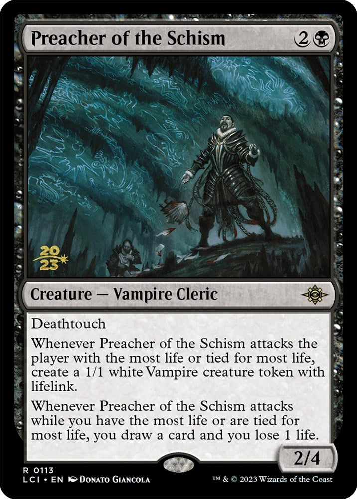 Preacher of the Schism [The Lost Caverns of Ixalan Prerelease Cards] | The Time Vault CA