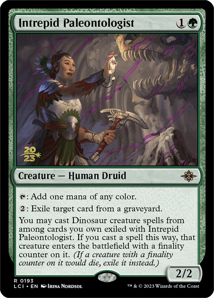 Intrepid Paleontologist [The Lost Caverns of Ixalan Prerelease Cards] | The Time Vault CA