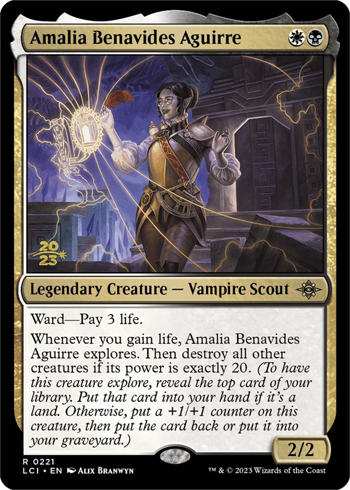 Amalia Benavides Aguirre [The Lost Caverns of Ixalan Prerelease Cards] | The Time Vault CA