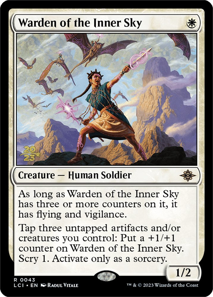 Warden of the Inner Sky [The Lost Caverns of Ixalan Prerelease Cards] | The Time Vault CA