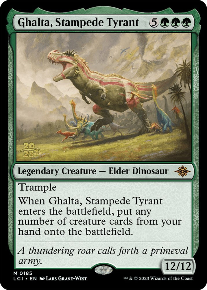 Ghalta, Stampede Tyrant [The Lost Caverns of Ixalan Prerelease Cards] | The Time Vault CA
