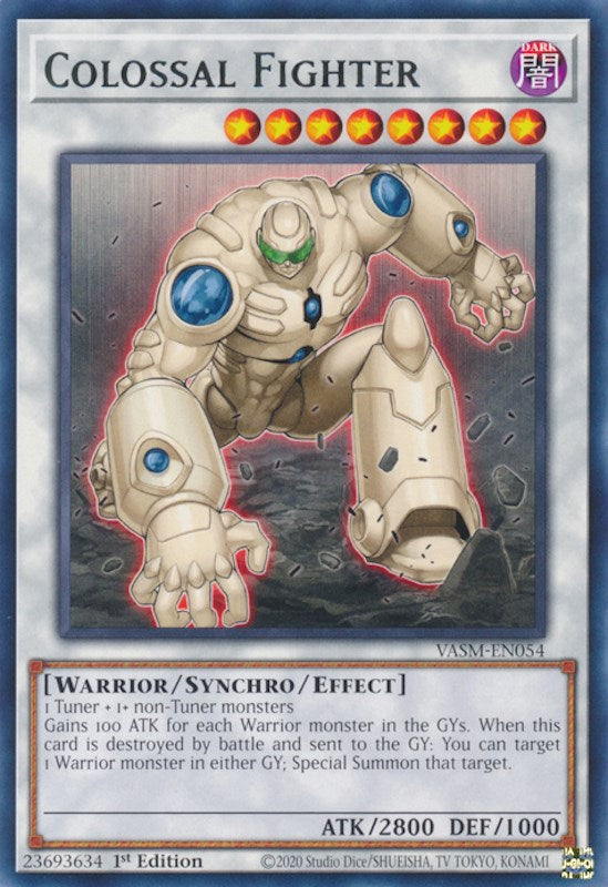 Colossal Fighter [VASM-EN054] Rare | The Time Vault CA