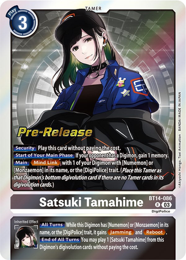 Satsuki Tamahime [BT14-086] [Blast Ace Pre-Release Cards] | The Time Vault CA