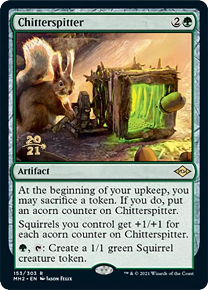 Chitterspitter [Modern Horizons 2 Prerelease Promos] | The Time Vault CA