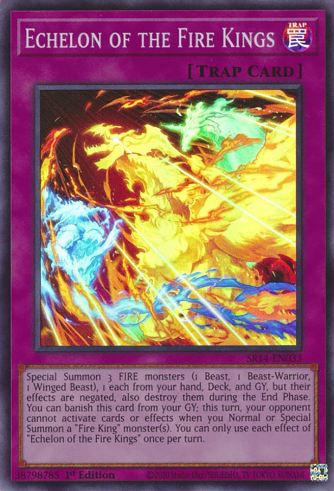 Echelon of the Fire Kings [SR14-EN033] Super Rare | The Time Vault CA