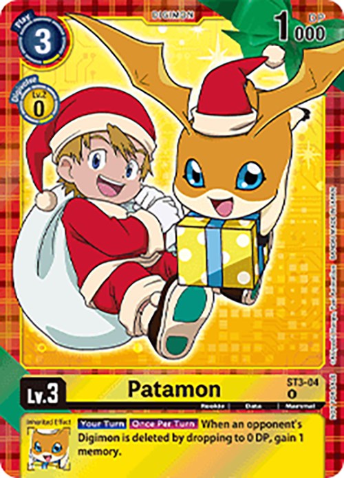 Patamon [ST3-04] (Winter Holiday 2023) [Starter Deck: Heaven's Yellow] | The Time Vault CA