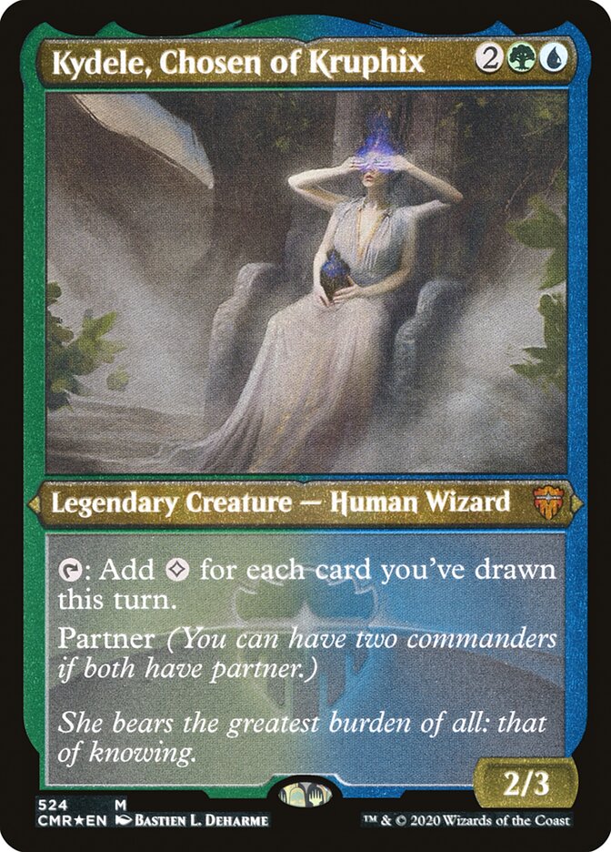 Kydele, Chosen of Kruphix (Foil Etched) [Commander Legends] | The Time Vault CA