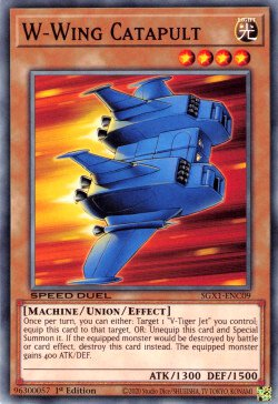W-Wing Catapult [SGX1-ENC09] Common | The Time Vault CA