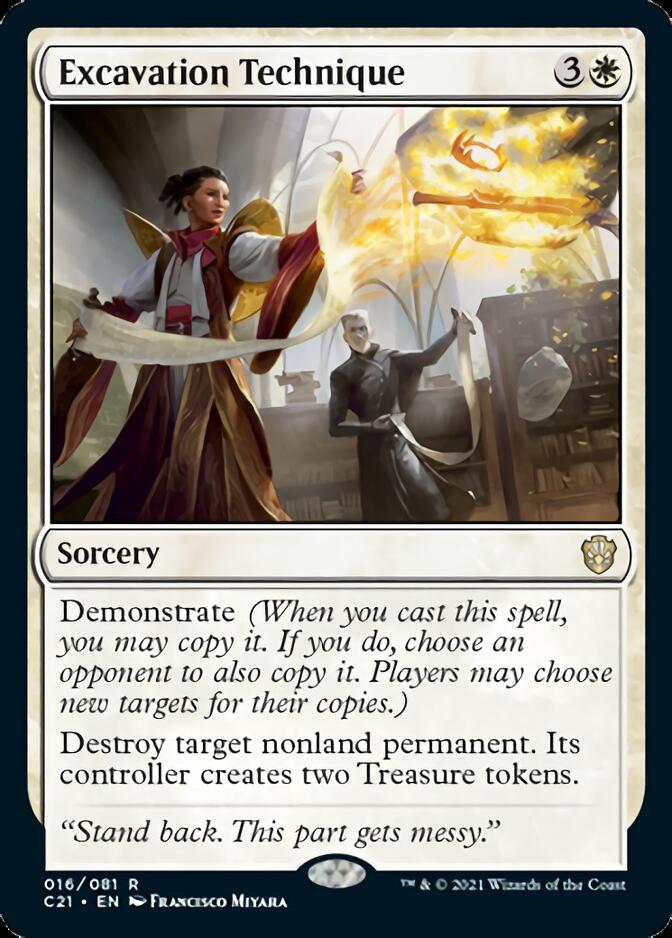 Excavation Technique [Commander 2021] | The Time Vault CA